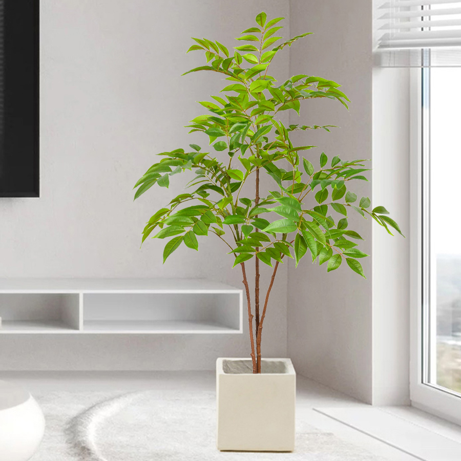 76–140 cm großer künstlicher F – Ficus Lyrata Tree Bewertung und Preis