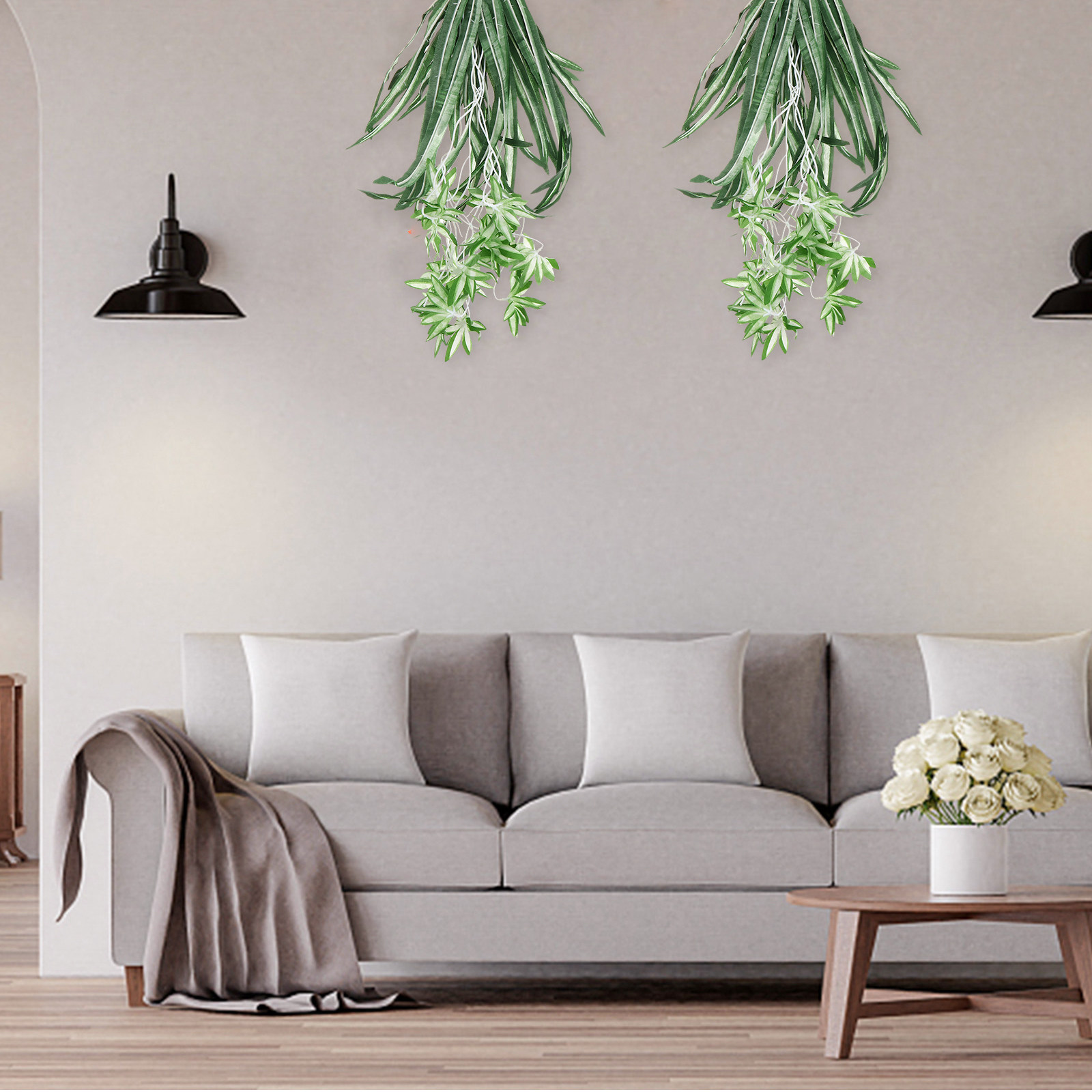 1 Stück künstliche Chlorophytu – Spider Plant Hanging Bewertung und Preis