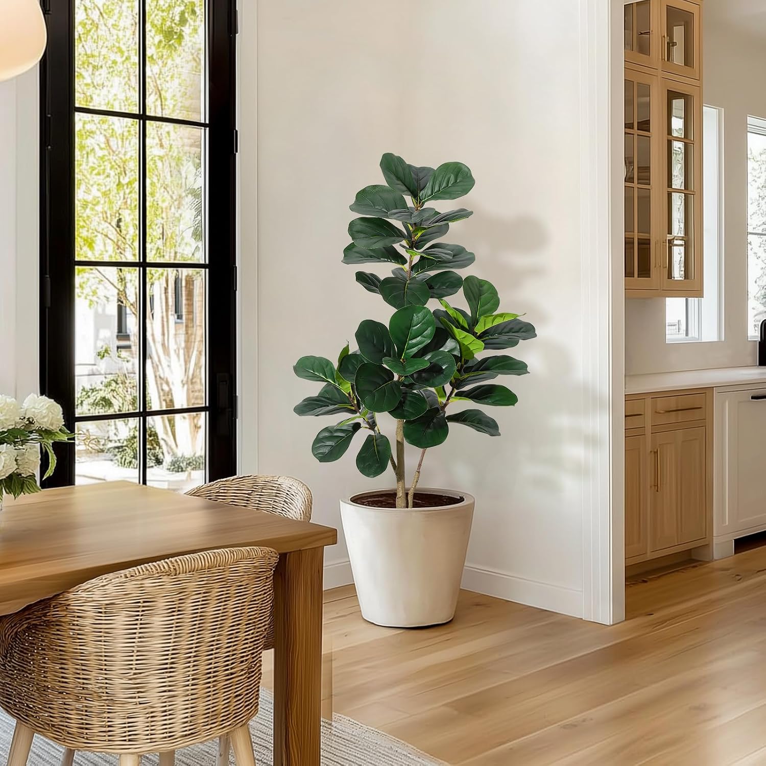 Künstlicher Geigenblatt-Feigen – Ficus Lyrata Tree Bewertung und Preis